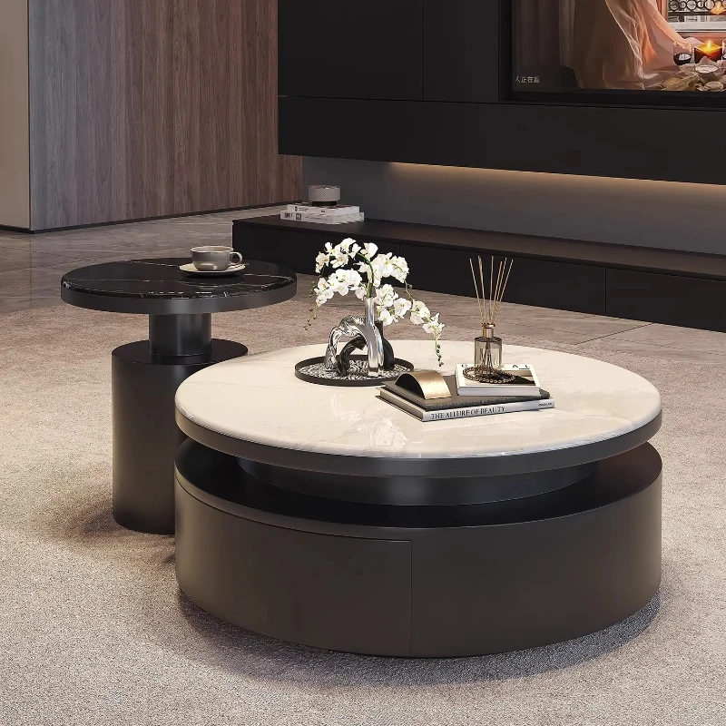 

Luxury Nordic Coffee Table Modern Decoration Living Room Simple Coffee Table Minimalist Aesthetic Mesa Auxiliar Home Furniture