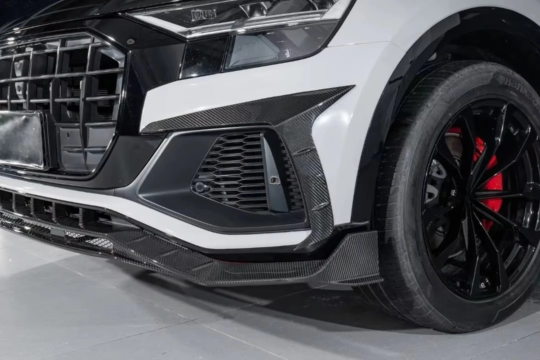 

Q8/SQ8-Fit Premium Dry Carbon Bumper Cover & Fog Light Blade Trim Kit