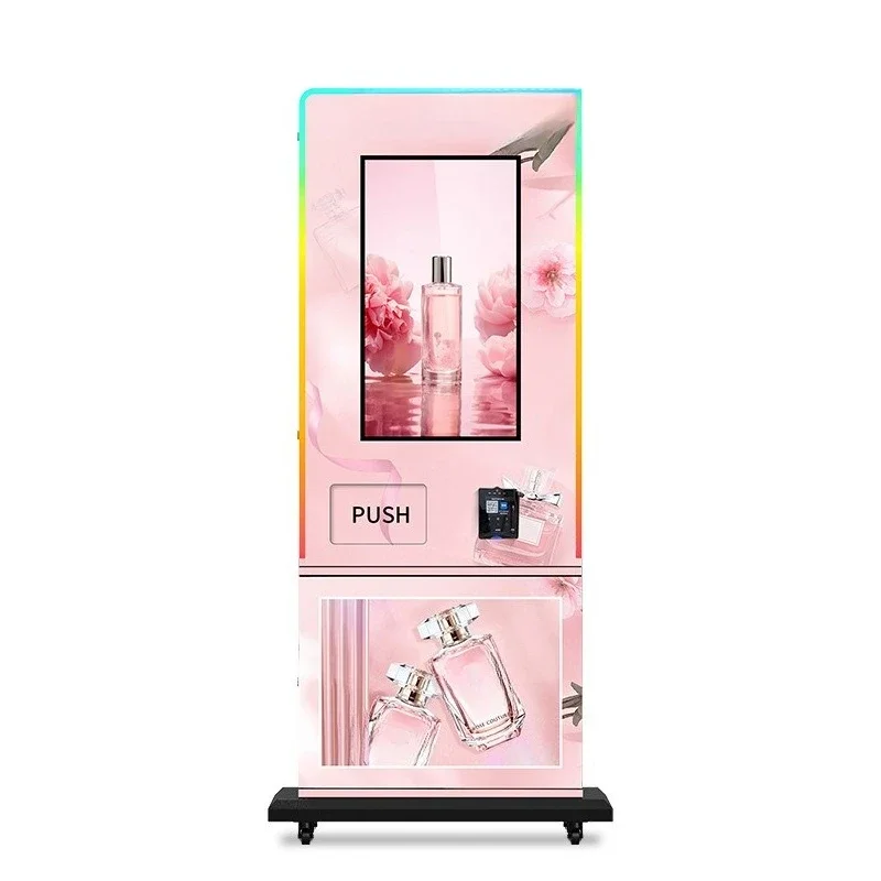 Commercial perfume full vending machine, shared spray small self-service vending machine, commercial sample vending machine