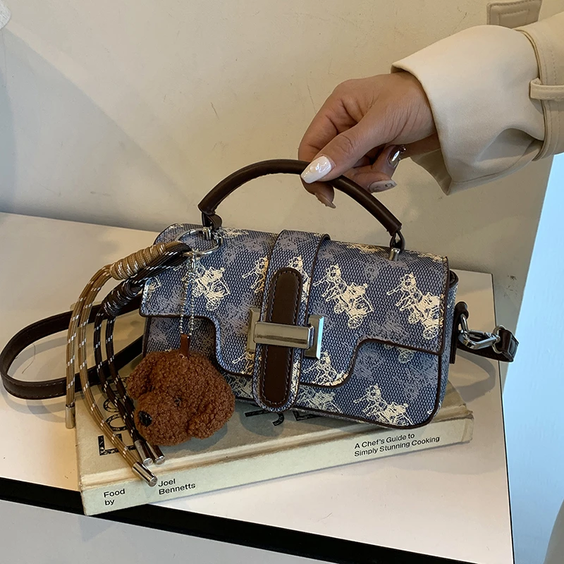 

Популярная классическая элегантная женская сумка через плечо, кожаная сумка через плечо, стиль-мессенджер, предмет люксового бренда