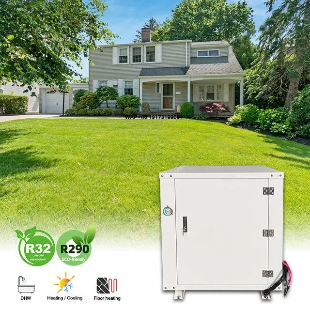 A+++ Energy Level 16KW 20KW High Efficiency Geothermal Heat Pump Radiant Floor Heating System for Commercial