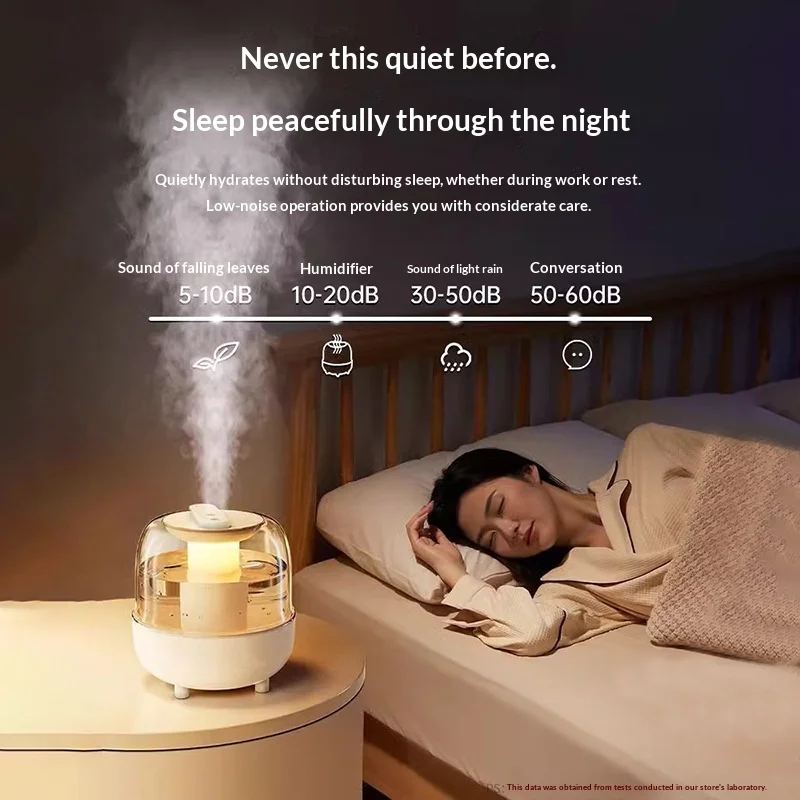 4L Top Fill Humidifier Ultra Quiet with UV Light Air Purifier Auto Shut Off for Bedroom Sleep Aromatherapy Auto Shut-Off Home - view 5