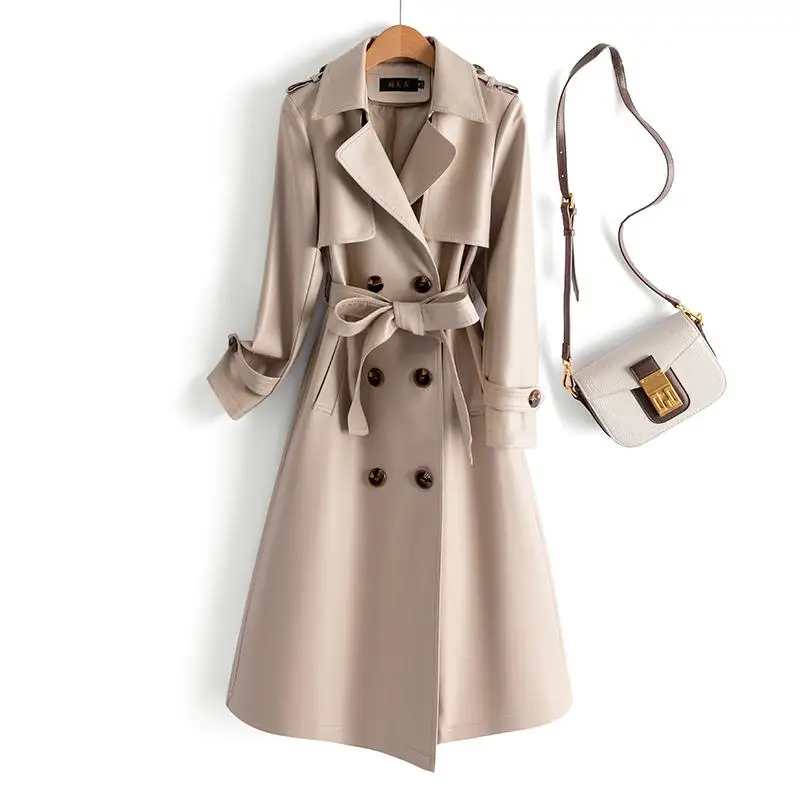 Giacca in Pelle da Donna Primavera-Autunno, Lunghezza Media, Slim Fit, Taglie Grandi, Stile Elegante, Nuova Stagione, Alla Moda per il Lavoro