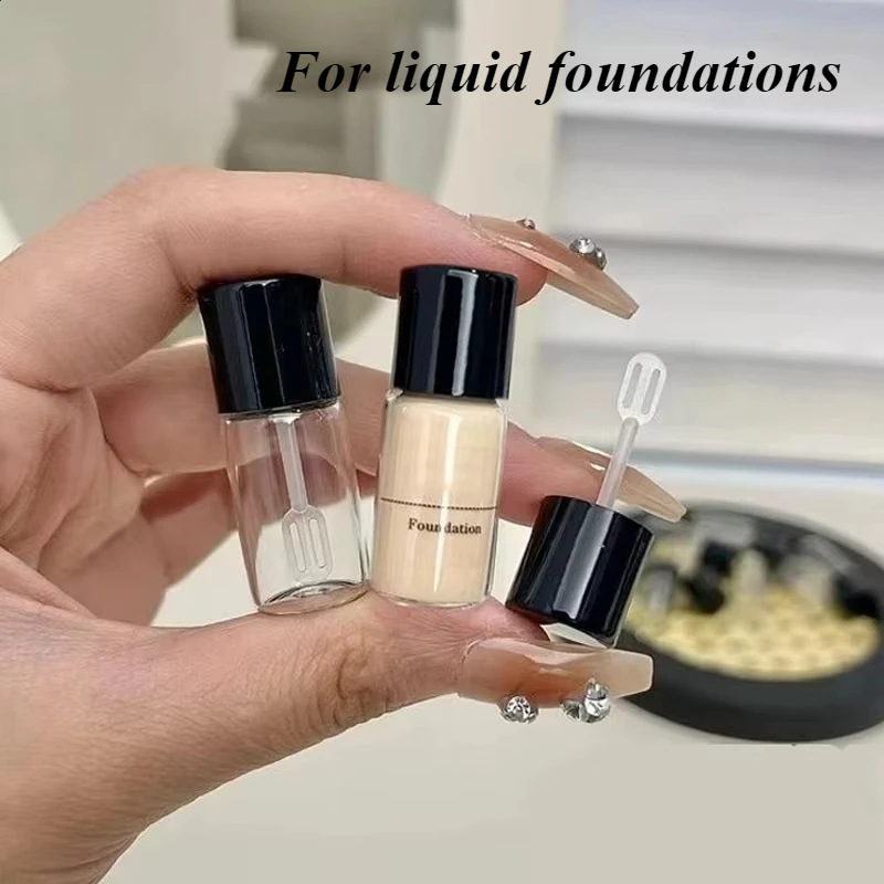 5PCS 2PCS 4ml Nachfüllbare Flaschen Flüssige Foundation Subpaket Reise Leere Flasche Mini Glas Leere Flasche für kosmetik Reisen