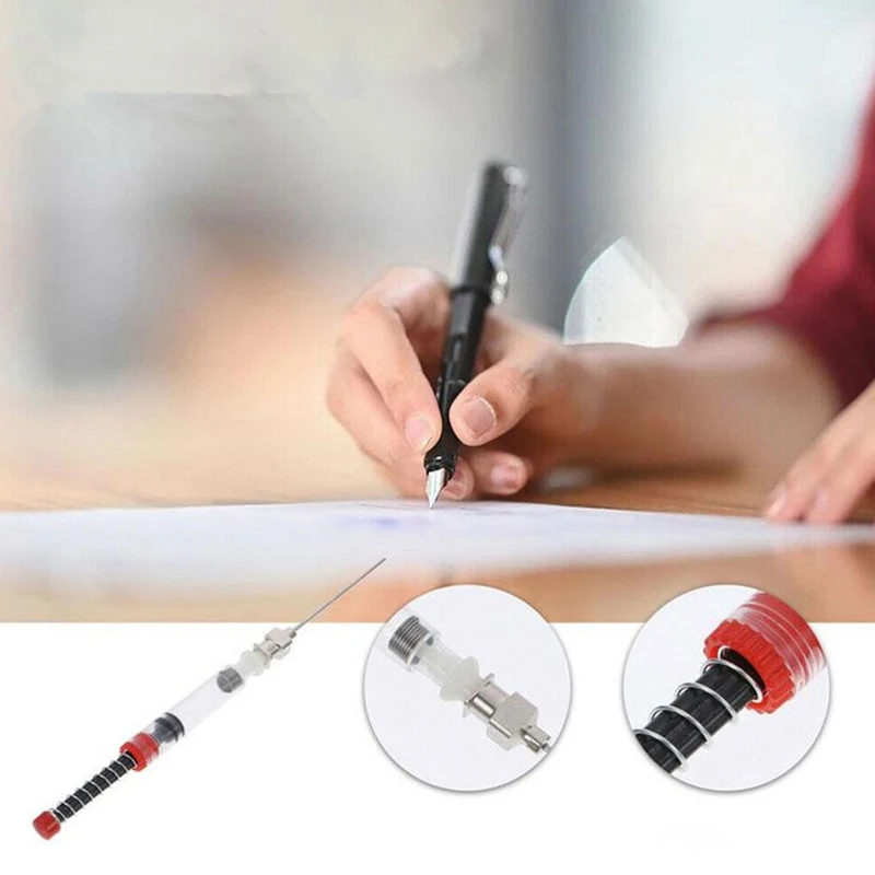 Fountain Pen Ink Cartridge Converter Filler Ink Pen Ink Sac Syringe Device Tool