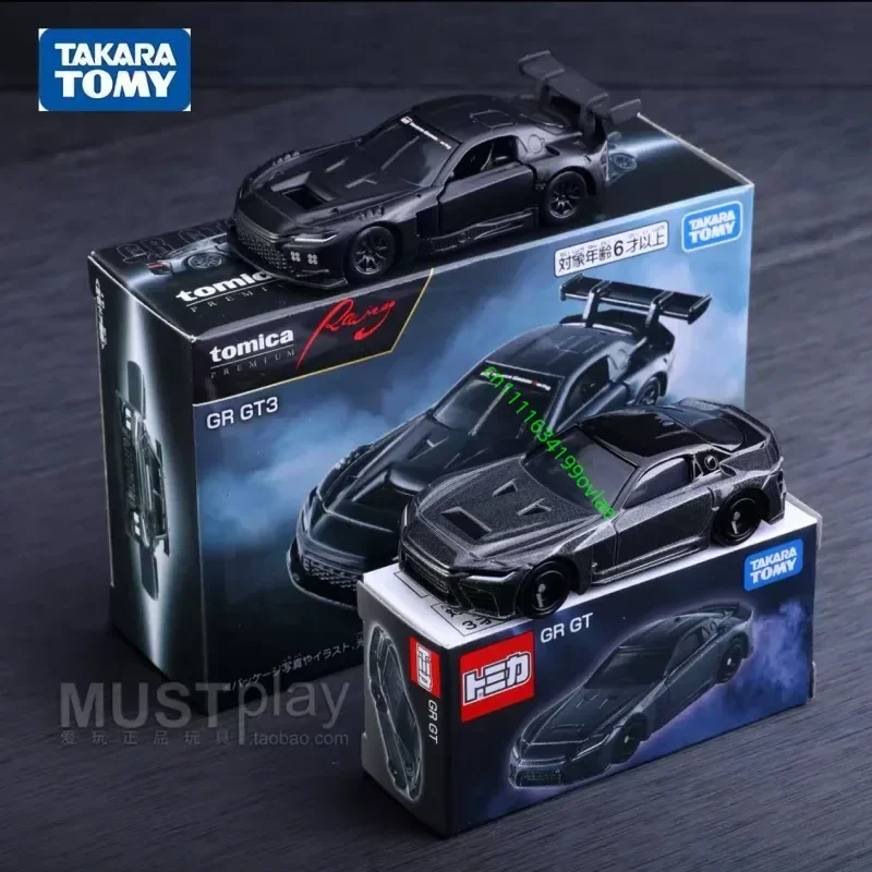 Takara Tomy Tomica Premium Genuine Toyota GR GT3 Race Diecast Car Model Sleek Collectible Desktop Display Hobby Surprise Gift
