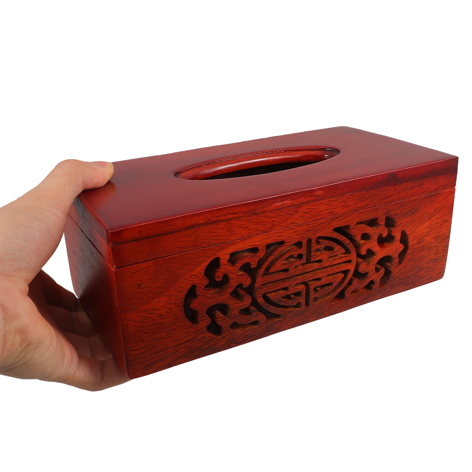 

Tissue Smooth Surface Household Tissue Storage Boxes Rectangular Holder Home Decor Paper Napkin Storage Case