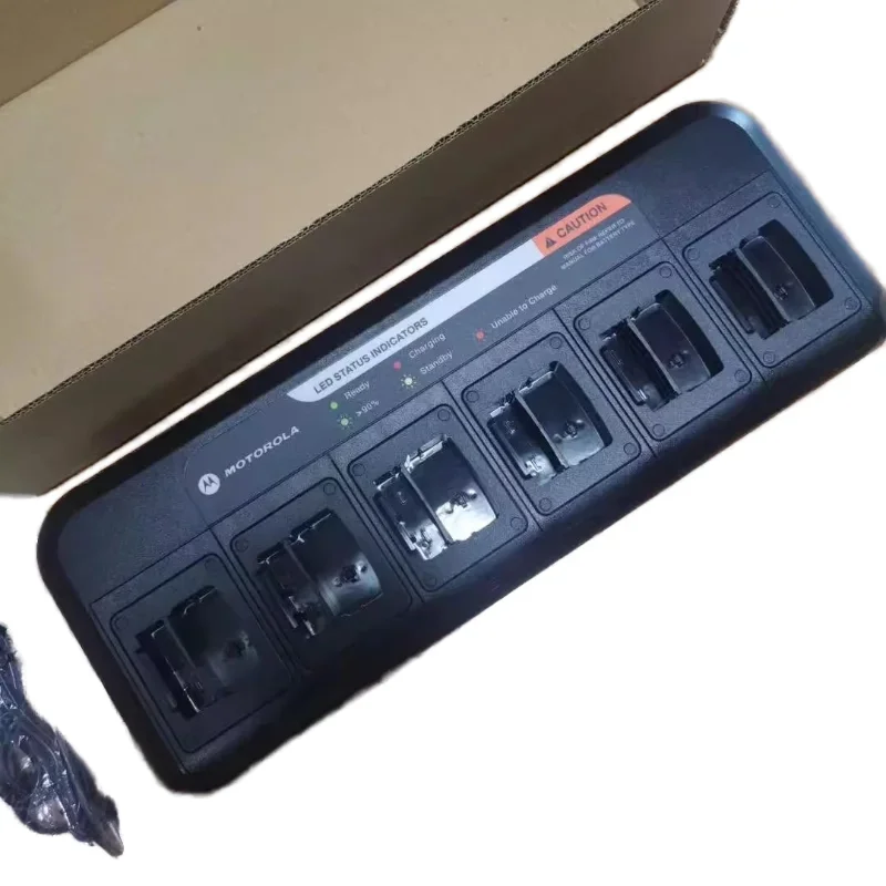 

Nntn6908 Six-Way Charger Multi-Seat Multi-Seat Charger for MTP850 Mtp810 Mtp830 & Other Walkie-Talkies 6-Seat Adapter
