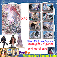 Wholesale Matchmaker Wave 2 A5 Size Goddess Card Hobby Spicy Waifu Board Doujin Booster Box Hutao Ganyu SSP LSP Collection Card