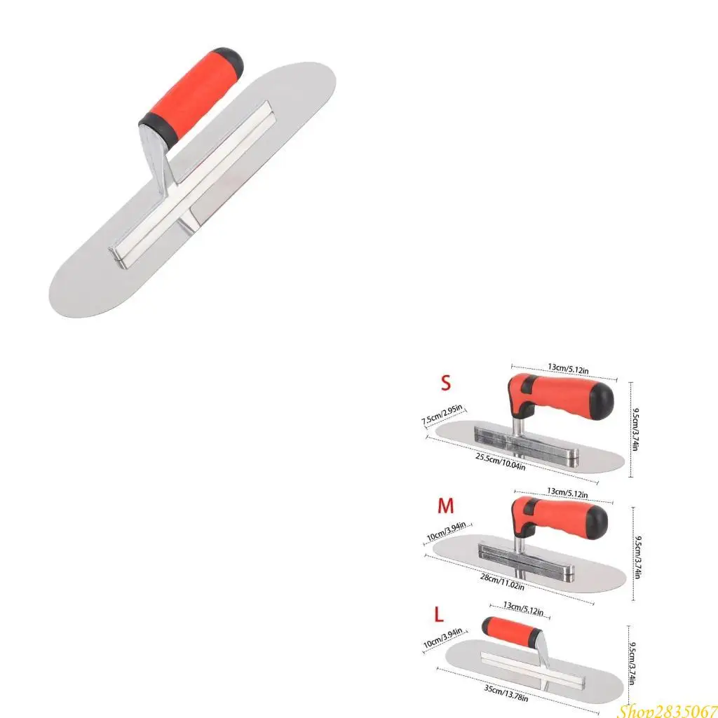 

Plastering Trowel Trowel Wall Construction Concrete Finishing Tool Finishing Trowel for Drywall Tile Flooring 831F