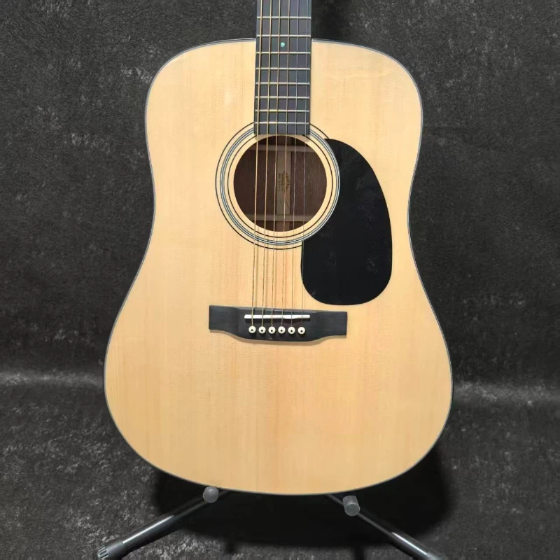 Free Shipping D18 Acoustic Guitar Picea Asperata Body Solid Top Protective Plate Customized Handcrafted Exquisite Workmanship
