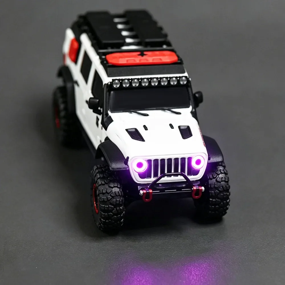 RC Crawler Universal Angel Eye LED Light For Axial SCX30 Wrangler 1/30 Scale customizable size Modification Upgrader Accessories