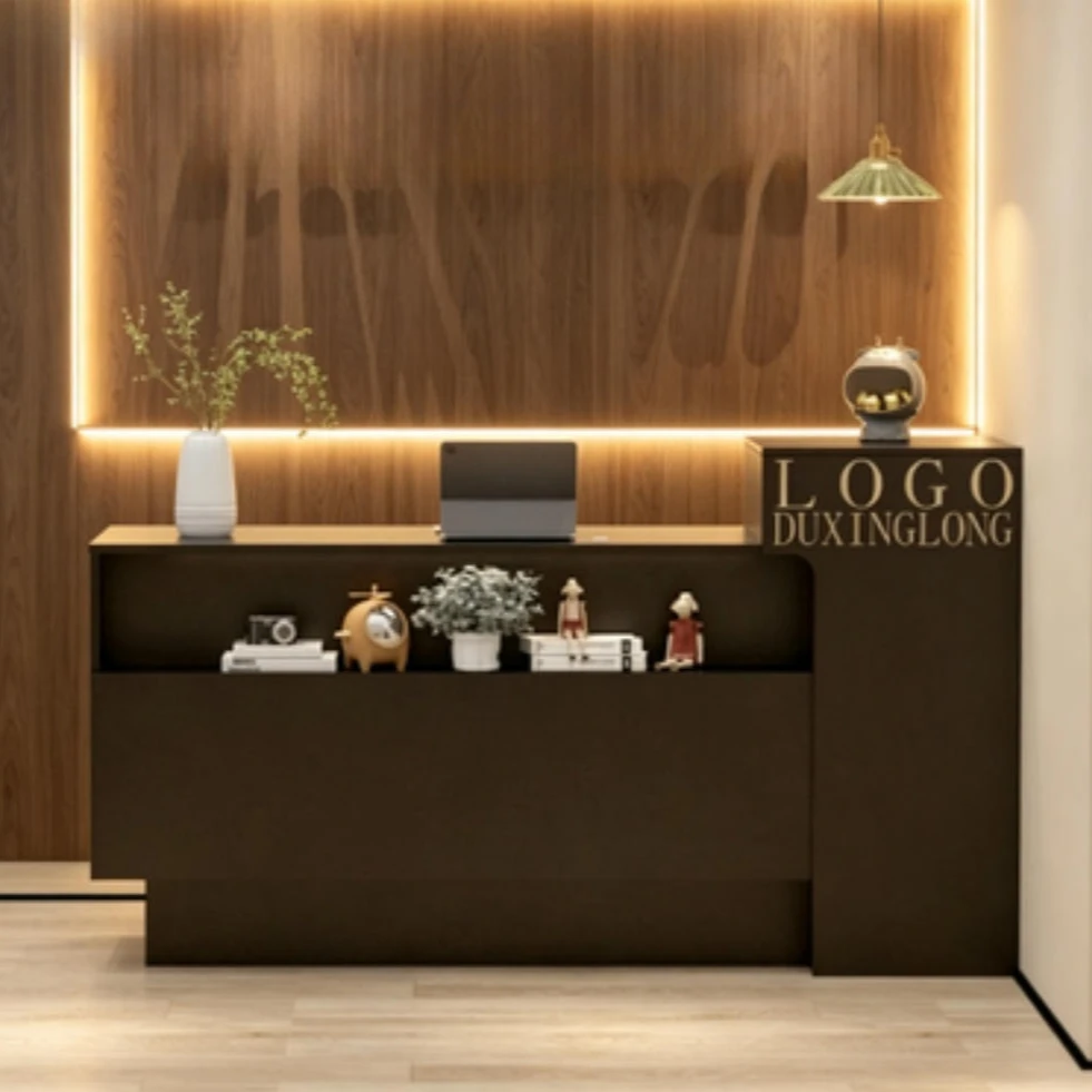 

Итальянская стойка ресепшн в скандинавском стиле, модная декоративная стойка ресепшн, роскошная современная коммерческая мебель