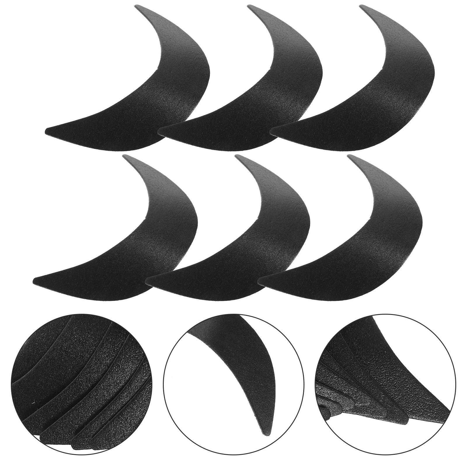 10 Pcs Hat Liner Brim Accessories Visor Board Replacement Pe Baseball Cap Brims
