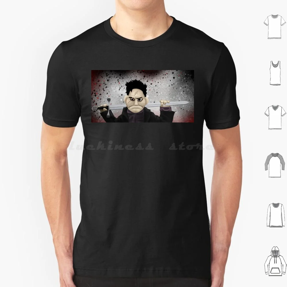 

Angel-Smile Time Puppet Greeting Card T Shirt Cotton Men Women DIY Print Angel Smile Time Puppet Greeting Buffy The Vampire