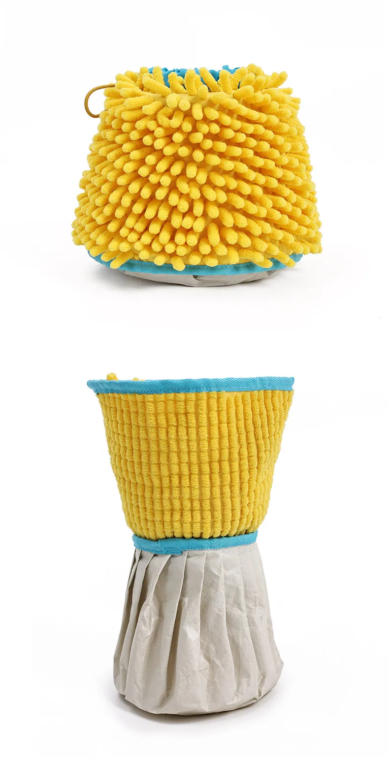 DogLemi Pet Dog Paw Cleaner Bucket Soft Snowflake Brush Dog Foot Washer Portable Pet Paw Washing Machine Dog Grooming Supplies