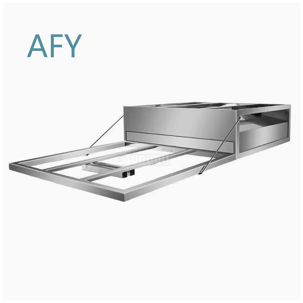 Commercial Rice Noodle Roll Machine for Steaming Drawer Type Food Processing Equipment for Asian Cuisine Kitchen Automation