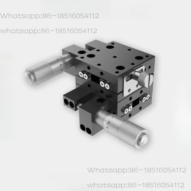 Integral manual biaxial displacement table Precision sliding table Direct drive high precision cross displacement table