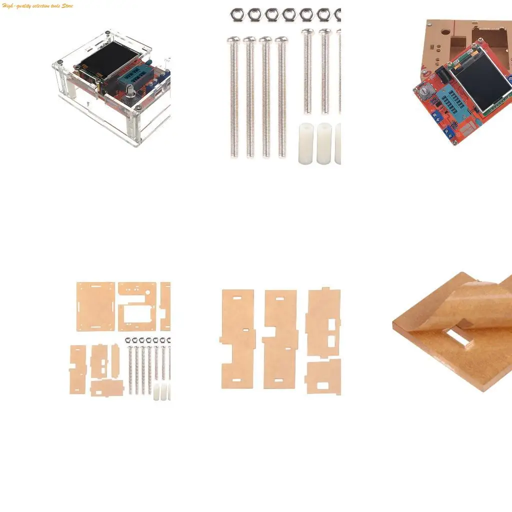 203F Multifunction Acrylic Case Shell for GM328 Transistor Tester Diode Meter