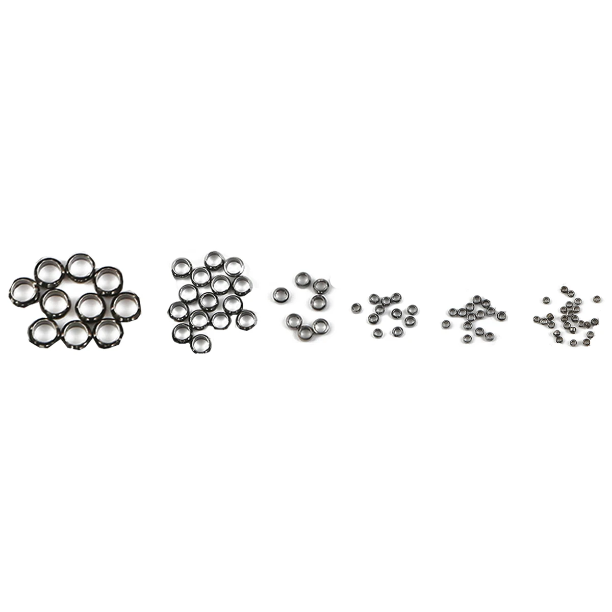 2mm 2g(100pcs) Rhodium Crimp End Clasp Beads Caps Jewelry Findings for DIY Fashion Charms Necklace Beads Bracelet Jewelry Making