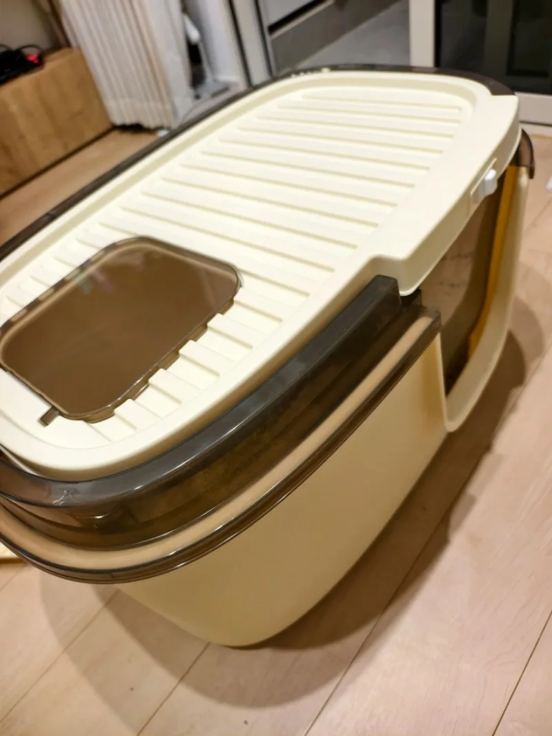 For Extra-large Cat Litter Box Giant Top-out Spill-proof Toilet Sealed Extra-large Dedicated Toilet Box