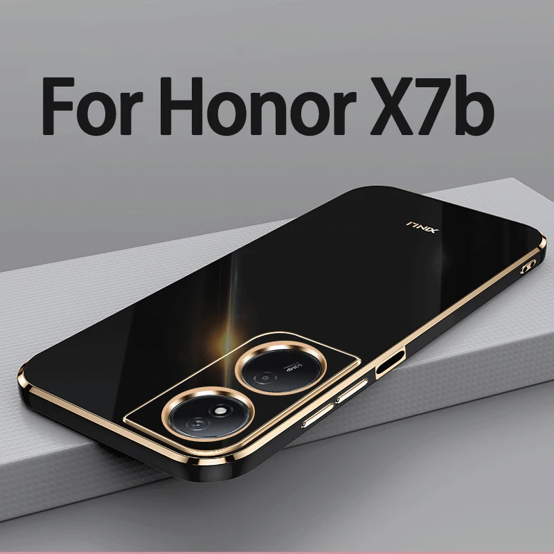 

Чехол для Honor X7b, мягкий чехол из ТПУ для Honor X7b, защитный чехол для камеры с защитой от отпечатков пальцев