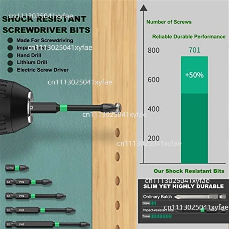 2023 New 12Pcs S2 Alloy Steel Drill Bits Set Hardened Head Accessories For Electric Hand Drill Tools AA98