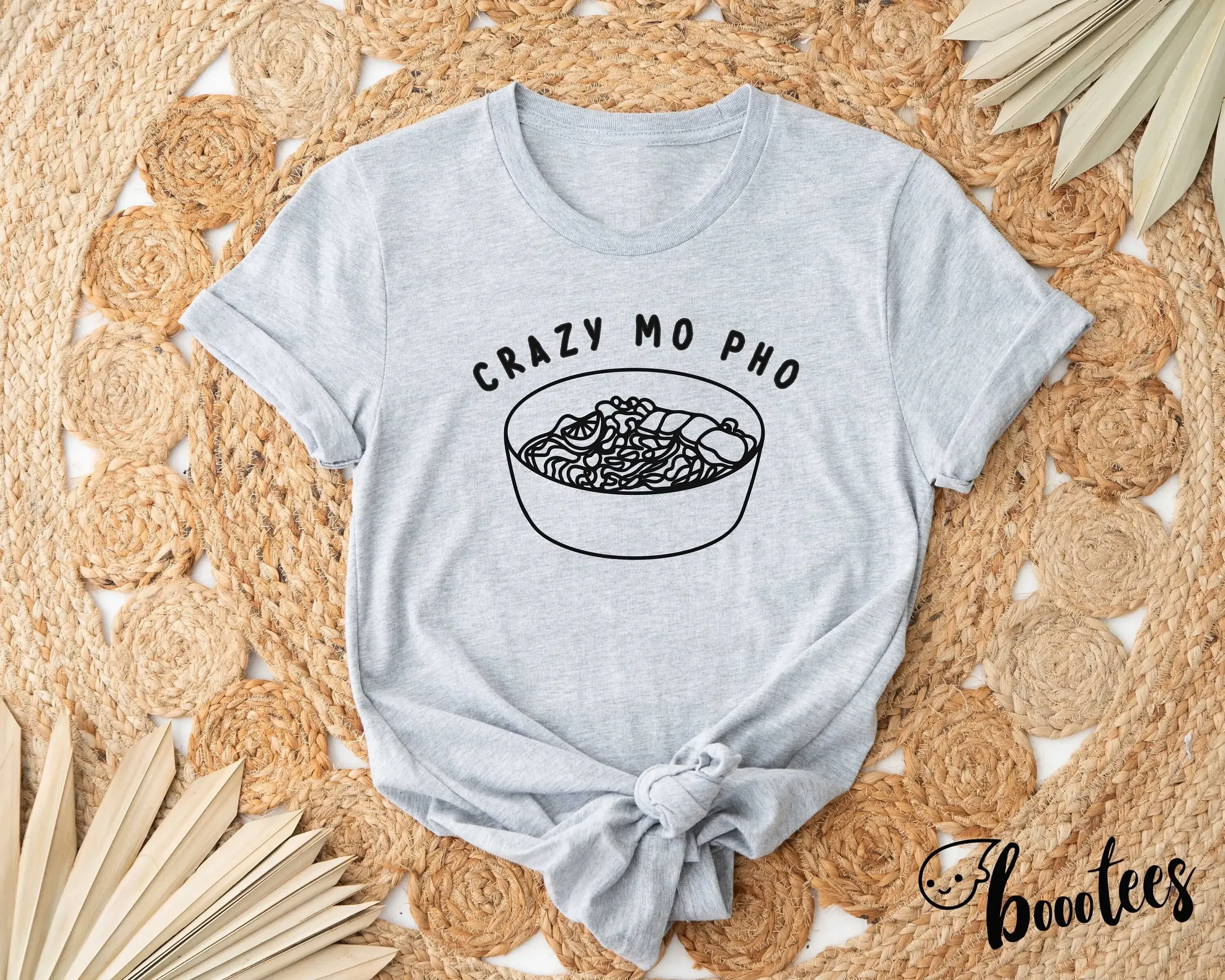 Camiseta Crazy Mo Pho, Idea para Amantes de la Comida, Regalo para Cocineros, Fideos, Sopa, Chef Vietnamita, Chiste, Humor, Juego de Palabras