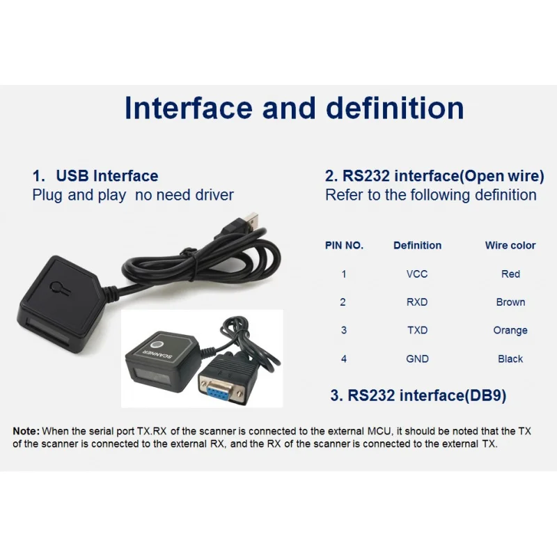 

Сканер штрих-кода Считыватель кодов QR-модуль сканера штрих-кода 1D 2D Черный двигатель сканирования штрих-кода