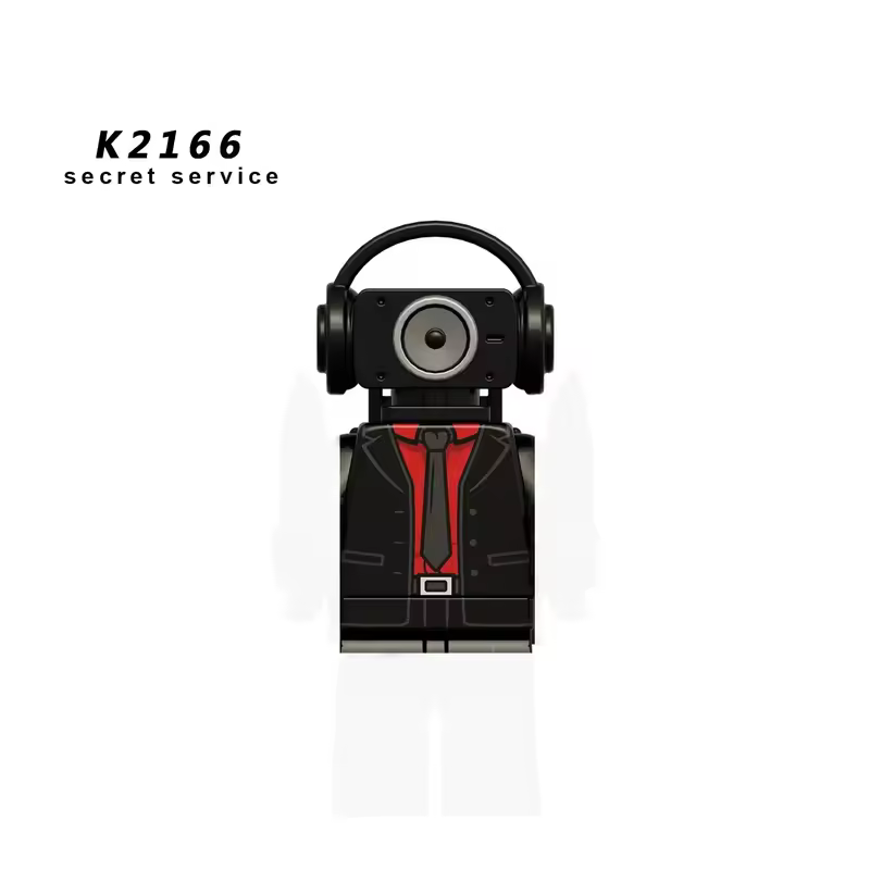 New KDL SWAT Skibidi Toilet Man Figures Anime Block Toys TvMan Titan Cameraman Speakerman Bricks Model Toy Birthday Gift - Image 16