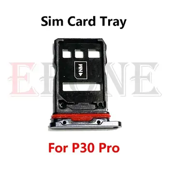 10 ks pro Huawei P30 Pro Lite držák SIM karty čtečka SIM karet zásuvka 10 nejlepší prodej Slot pro SIM kartu pro Huawei P30 Lite - №6