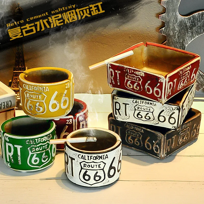 Personalized Cement Cigarette Ash, Fashion Trend, European Living Room, Home Bar, Creative Bathtub, Northern Decoration, And