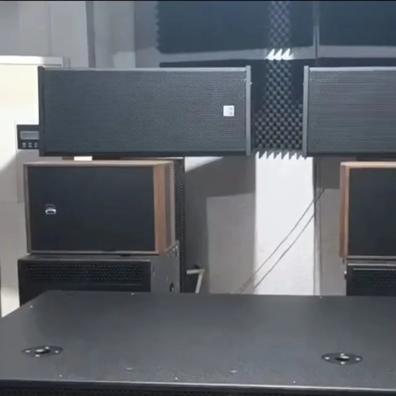 K12.1 Professional Monitor Speakers 12-inch Wood Cabinet for Gym Conference Home Dance Studio KTV Restaurant Bar