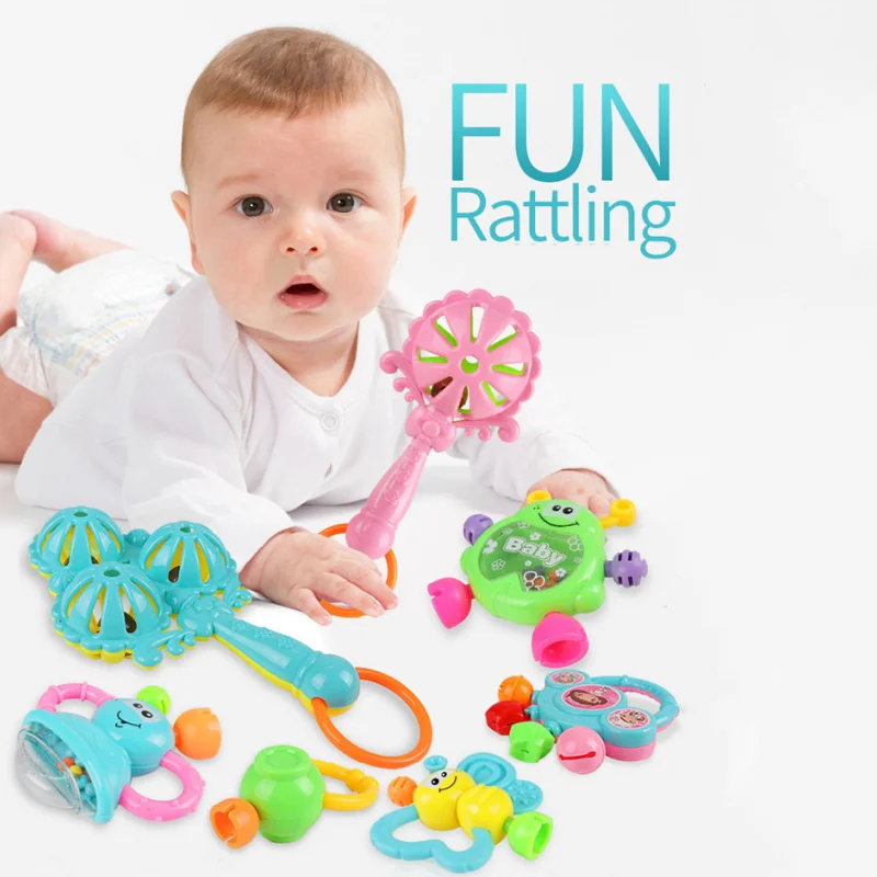 Early Development Rattle Toys For Babies 0 to 12 Months Newborns Baby Teething Toys Baby Games Toys Teether Rattle Baby Toys