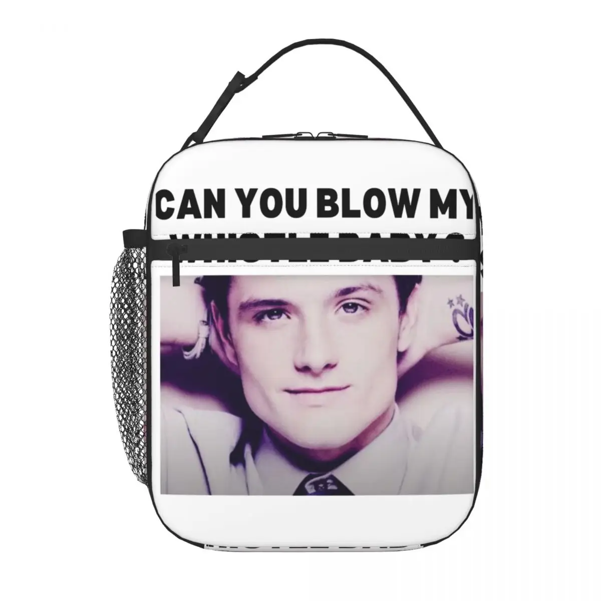 I Love Josh Hutcherson-Sac à lunch isotherme, sac de nourriture, boîtes à lunch thermiques réutilisables pour le voyage