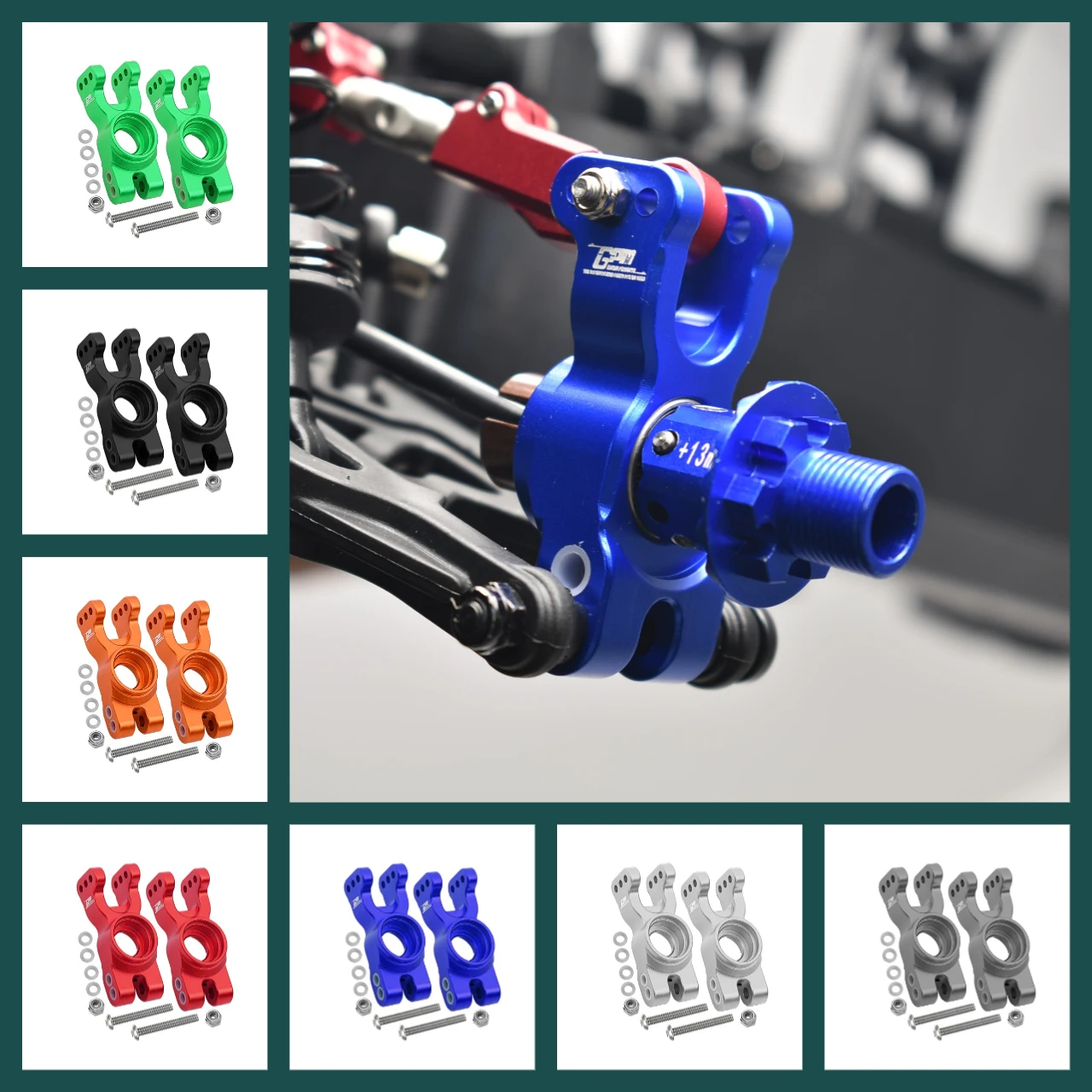 

Алюминиевый задний кулак GPM для TEAM CORALLY 1/10 Sketer Xl4S C-00180-008