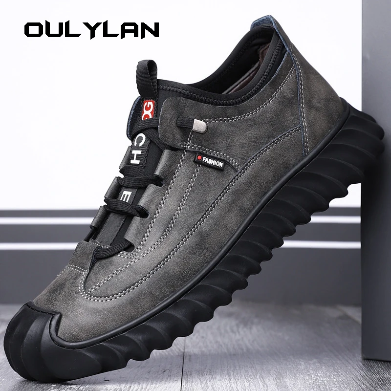 Oulylan 2024 New Men’s Sneakers Fashion Breathable Sports Shoes Lightweight Running Shoes Outdoor Comfortable Tennis Men Shoes