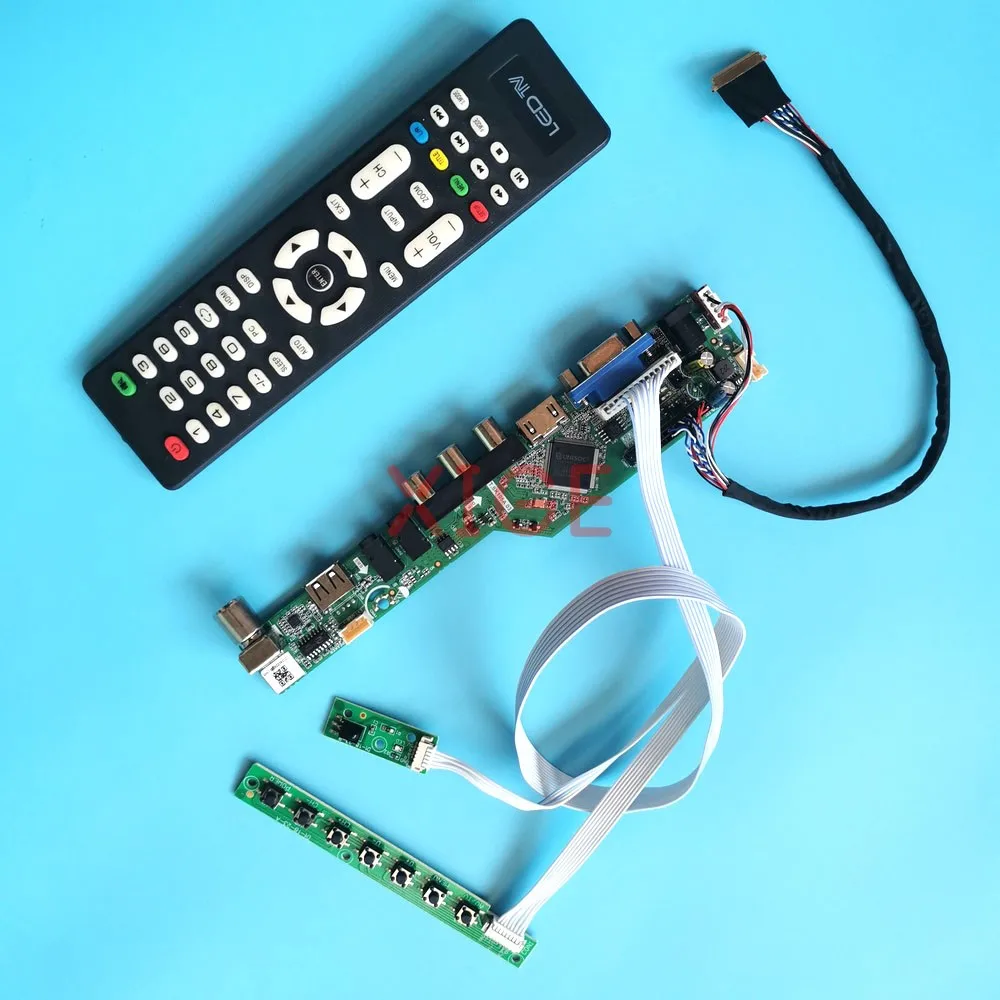 

Controller Driver Board For LP156WH3-TLS1 LP156WH3(TL) 1366x768 USB+AV+VGA+HDMI TV Analog Laptop Matrix LVDS 40Pin 15.6" DIY Kit
