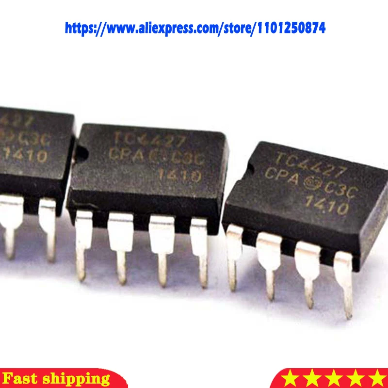 10PCS TC4427CPA DIP8 TC4427 DIP-8 4427CPA DIP TC4427EPA