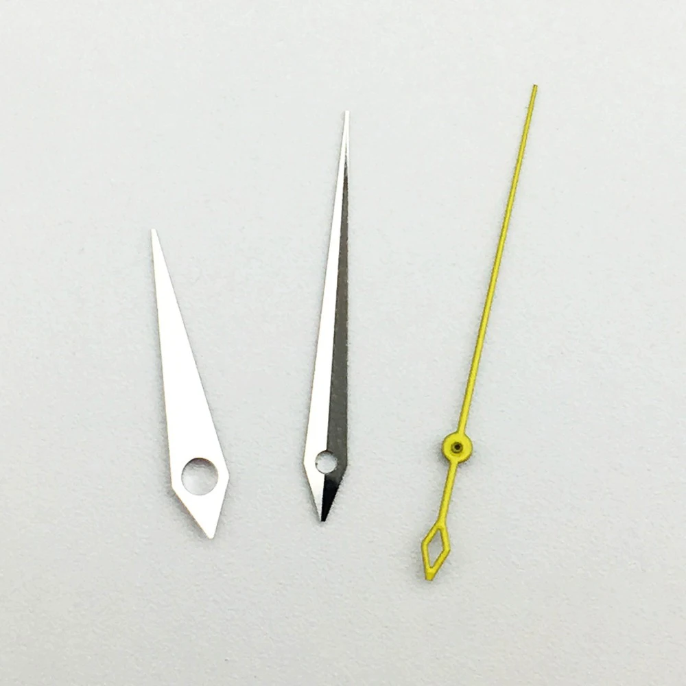 NO Luminous Watch Cocktail Needle For NH36/NH35 Automatic Movement Modified 3Pin Needles Watches Accessories