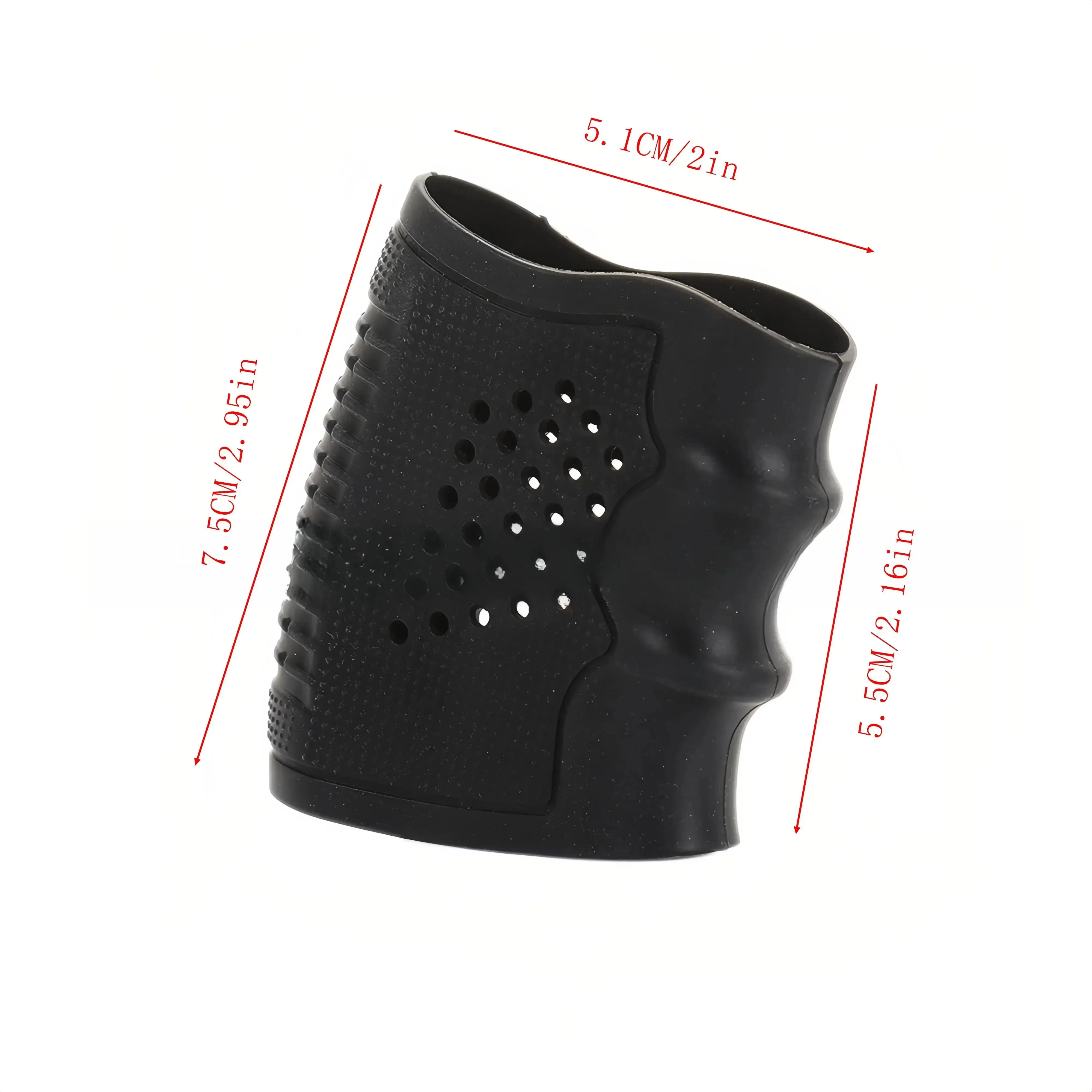 Tactical Rubber Grip Glove Sleeve Anti-Slip Protect Cover Anti-slip Cover Suitable for Many Models