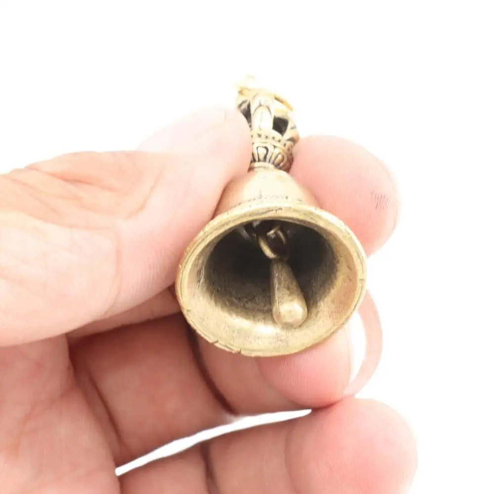 quality Delicate Die-casting Handicraft Home Decoration For Decoration Demon Subduing Bell Wind Bell Car Pendant Brass Bell