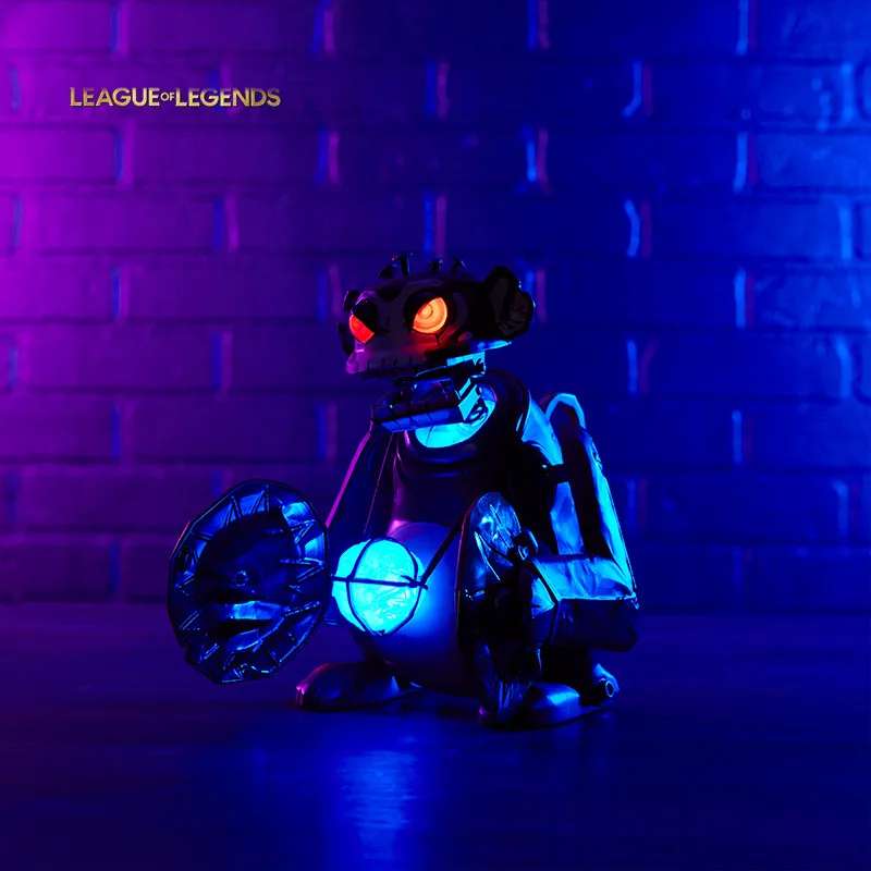 【Pre-sale official】LOL Arcane jinx monkey cosplay Prop bomb monkey blew monkey props Clockwork monkey light up hand ornaments