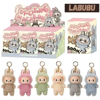 Labubu Anime Figuur Have A Seat Series macaron 2-hangerpop de monsters cadeau Vinyl blinde tas Leuke Monster Blind Box
