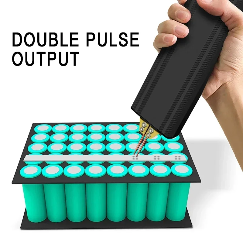 80 Gears Spot Welder Adjustable Portable Handheld Digital Display Mini Spot Welding Machine Automatic Trigger for 18650 Battery