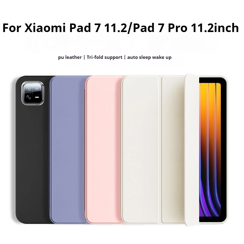 PU Magnet Case For Xiaomi Pad 7/Pad7 Pro 11.2inch 2024 Tablet Cover Xiaomi MI PAD 7 Pro 11.2