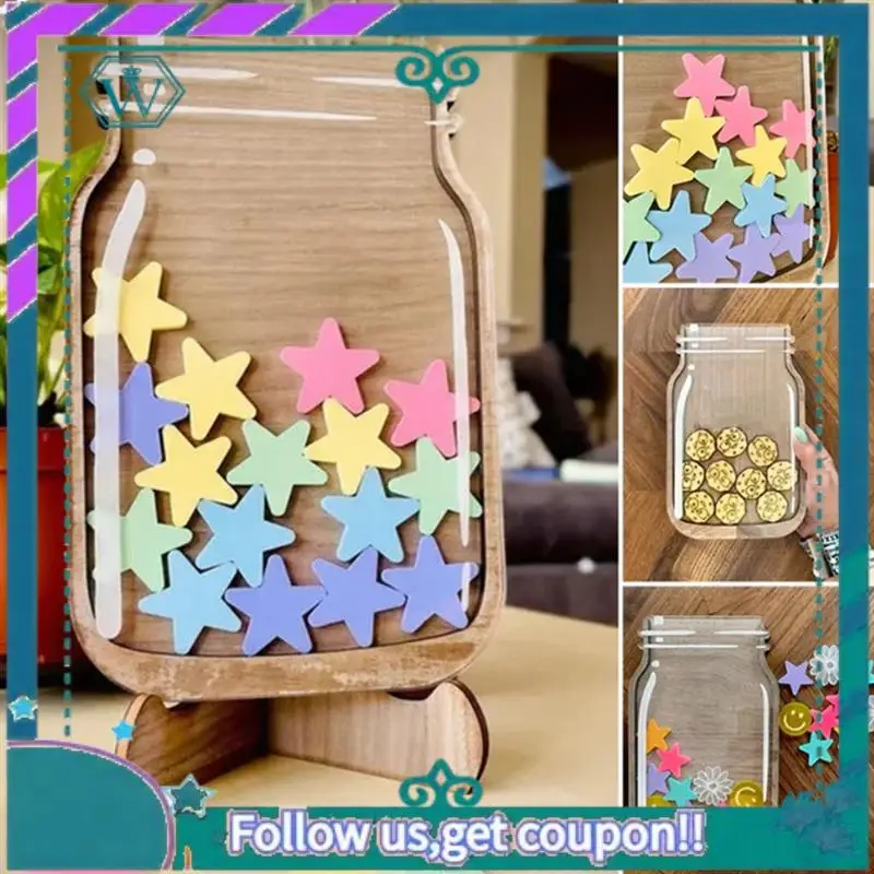 Reward Jar Kit For Kids With Stars Classroom Daily Training Reward Board Classroom Reward Jar Set Kit With Tokens Chore Chart