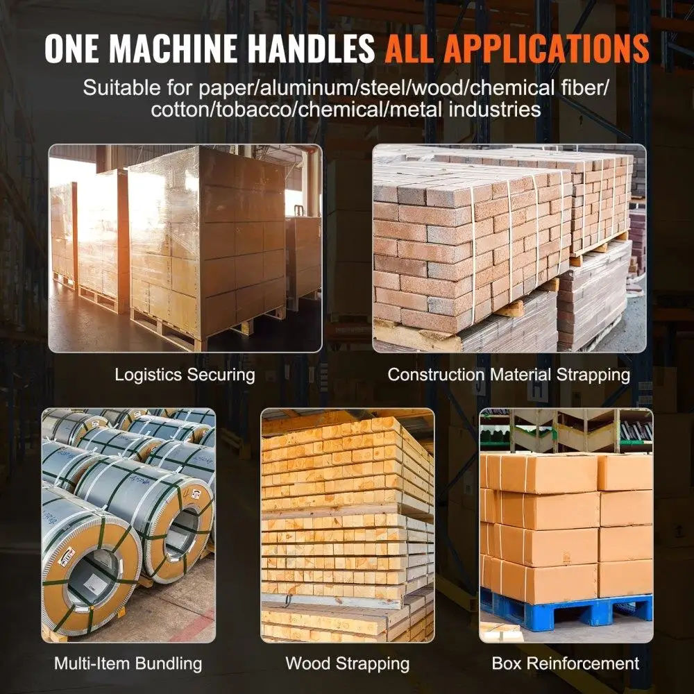 เครื่องรัดสายไฟฟ้าอัตโนมัติเครื่องมือสำหรับ0.35 0.63สัตว์เลี้ยง PP