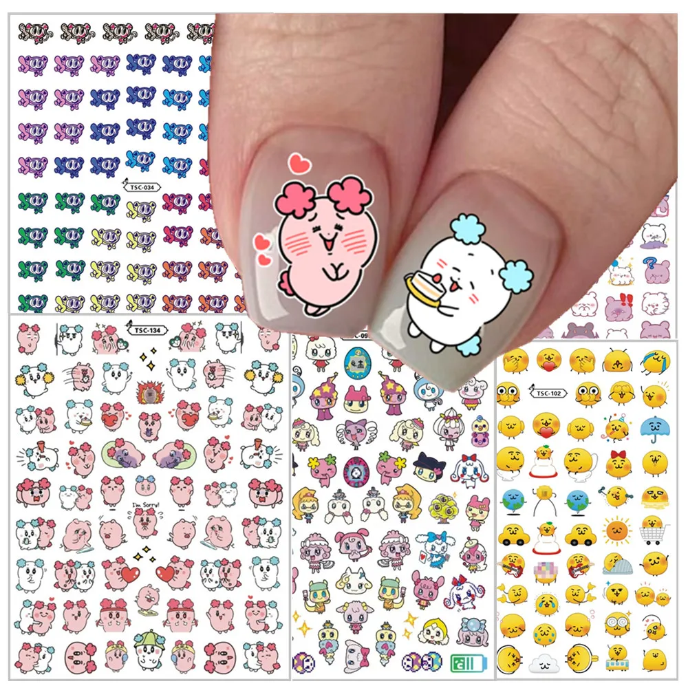 

TSC-134 Tomie Jujutsu Kaisen 3d Nail Art Stickers Decal Slider Template Diy Nail Perfect piggy