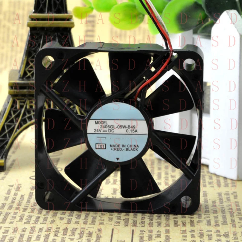 

Z for NMB 6015 6CM 24V 0.15A 2406GL-05W-B49 Inverter Chassis Cooling Industrial Fan